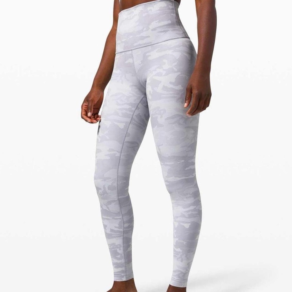 Lululemon Camouflage High-Waisted Leggings